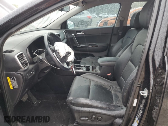 2021 Kia Sportage EX with VIN KNDPN3AC3M7844248, listed as a Copart auction lot 59754705 with 93,539 mi miles and Salvage title. Bid and sale history available at DreamBid. Image 7.