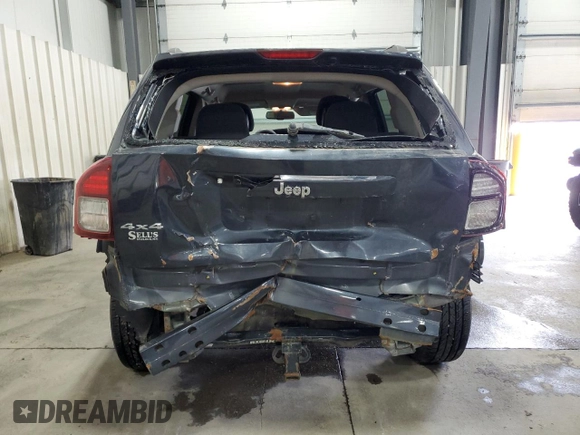 2014 Jeep Compass Sport with VIN 1C4NJDBB3ED793061, listed as a Copart auction lot 50970625 with 146,113 mi miles and Salvage Title. Bid and sale history available at carsss.com. Image 6.