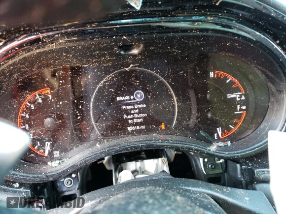 2021 Dodge Durango GT with VIN 1C4RDHDG0MC692525, listed as a Copart auction lot 68308524 with 85,618 mi miles and Non repairable. Bid and sale history available at DreamBid. Image 9.