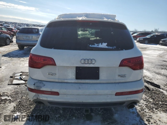2014 Audi Q7 3.0T S line Prestige with VIN WA1DGAFE5ED004125, listed as a Copart auction lot 88282275 with 152,348 mi miles and Salvage Title. Bid and sale history available at carsss.com. Image 6.