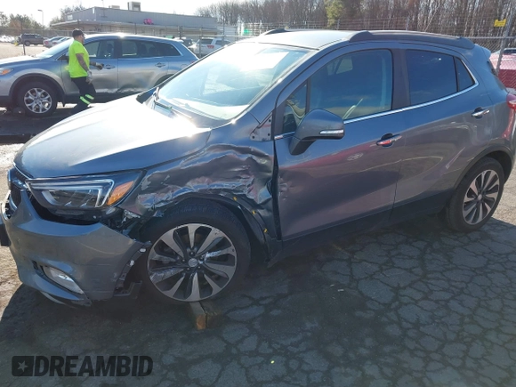 2019 Buick Encore Essence with VIN KL4CJGSM7KB927386, listed as a IAAI auction lot 40979134 with 77,784 mi miles. Bid and sale history available at carsss.com. Image 19.