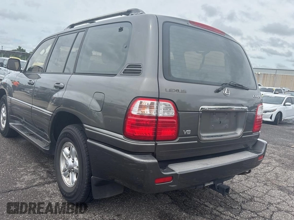 2000 Lexus LX 470 with VIN JT6HT00W7Y0122954, listed as a Copart auction lot 55483755 with 262,357 mi miles and Clean Title. Bid and sale history available at carsss.com. Image 3.