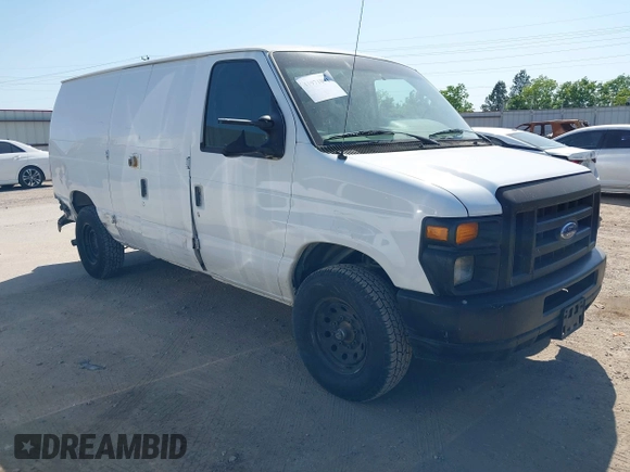 2012 Ford Econoline Cargo Commercial with VIN 1FTNE2EL6CDA79676, listed as a IAAI auction lot 41971091 with 158,513 mi miles and . Bid and sale history available at DreamBid. Image 1.