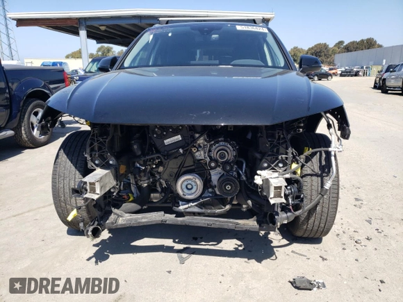 2022 Audi Q5 Premium with VIN WA1ABAFY0N2123790, listed as a Copart auction lot 51836824 with 27,745 mi miles and Salvage title. Bid and sale history available at DreamBid. Image 5.