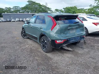 2023 Kia Niro Wave with VIN KNDCT3L17P5018213, listed as a IAAI auction lot 41080512 with 46,819 mi miles and . Bid and sale history available at DreamBid. Image 3.