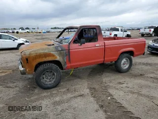 1986 Ford Ranger with VIN 1FTCR11T9GUB23378, listed as a Copart auction lot 74385434 with Not Provided miles and Non Repairable. Bid and sale history available at DreamBid. Image 1.
