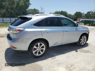 2011 Lexus RX 350 with VIN 2T2ZK1BA9BC056651, listed as a Copart auction lot 57199025 with 104,949 mi miles and Salvage title. Bid and sale history available at DreamBid. Image 3.