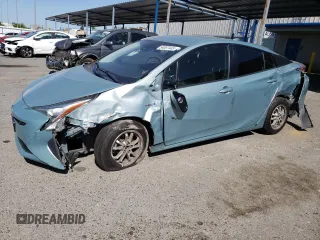 2018 Toyota Prius Two z VIN JTDKBRFU4J3589460, wystawiony jako Copart lot #54007445 z przebiegiem 170 522 mil mil oraz Szkoda całkowita • Salvage title. Historia ofert i sprzedaży dostępna na DreamBid. Obrazek 1.