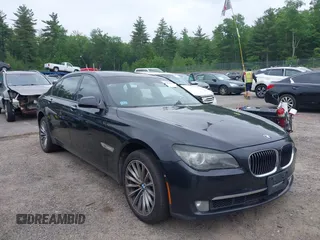 2009 BMW 7 Series 750Li with VIN WBAKB83559CY59070, listed as a IAAI auction lot 42451618 with 163,625 mi miles and . Bid and sale history available at DreamBid. Image 1.