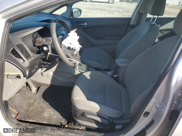 2015 Kia Forte LX with VIN KNAFK4A68F5404963, listed as a Copart auction lot 46454545 with 188,271 mi miles and Salvage Title. Bid and sale history available at carsss.com. Image 7.