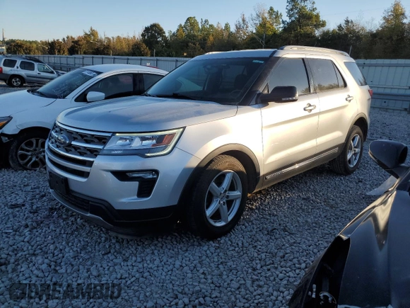 2018 Ford Explorer XLT with VIN 1FM5K7D83JGA95649, listed as a Copart auction lot 74830513 with 118,621 mi miles and Salvage Title. Bid and sale history available at DreamBid. Image 1.