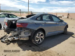 2024 Volkswagen Jetta GLI Autobahn with VIN 3VW1T7BU4RM087199, listed as a Copart auction lot 68443634 with Not Provided miles and Non Repairable. Bid and sale history available at DreamBid. Image 3.