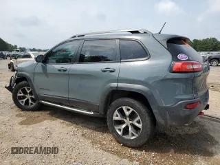 2014 Jeep Cherokee Trailhawk z VIN 1C4PJMBS4EW156550, wystawiony jako Copart lot #56870165 z przebiegiem 100 184 mil mil oraz Szkoda całkowita • Salvage title. Historia ofert i sprzedaży dostępna na DreamBid. Obrazek 2.