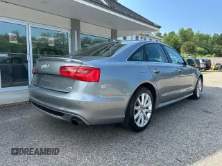 2015 Audi A6 Premium Plus with VIN WAUFGAFC9FN012931, listed as a Copart auction lot 65294965 with 155,313 mi miles and Clean title. Bid and sale history available at DreamBid. Image 4.