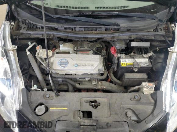 2012 Nissan LEAF SL with VIN JN1AZ0CP5CT017515, listed as a Copart auction lot 56377265 with 60,217 mi miles and Clean Title. Bid and sale history available at DreamBid. Image 11.