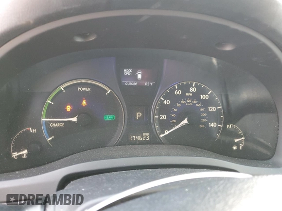 2010 Lexus RX 450h with VIN JTJZB1BA1A2403064, listed as a Copart auction lot 47763135 with 174,623 mi miles and Clean title. Bid and sale history available at DreamBid. Image 9.
