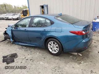 2025 Toyota Camry LE with VIN 4T1DAACK8SU558316, listed as a Copart auction lot 53994435 with 12,327 mi miles and Non Repairable. Bid and sale history available at DreamBid. Image 2.