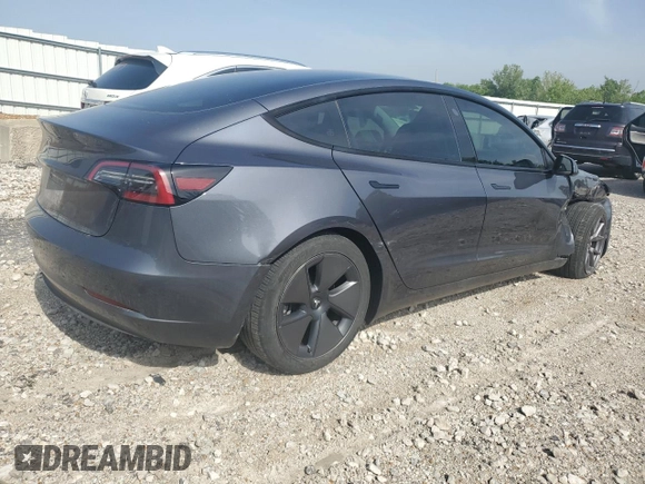 2023 Tesla Model 3 с VIN 5YJ3E1EA8PF654309, выставлен на аукционе Copart как лот 56178615 с пробегом 34 075 миль миль и Списание • Salvage title. История ставок и продаж доступна на DreamBid. Изображение 3.