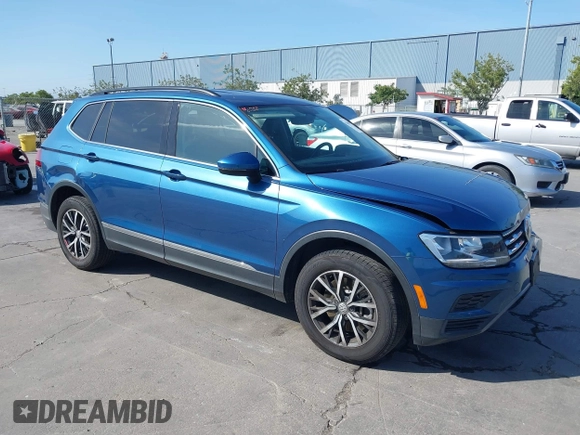 2018 Volkswagen Tiguan SEL with VIN 3VV2B7AX9JM204108, listed as a IAAI auction lot 42504747 with 87,379 mi miles and . Bid and sale history available at DreamBid. Image 1.