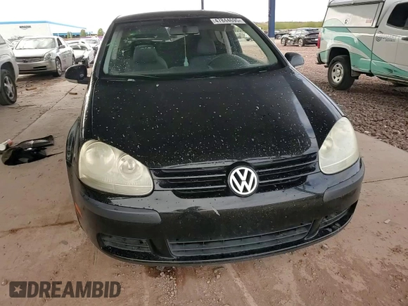 2008 Volkswagen Rabbit S with VIN WVWAA71K98W097752, listed as a Copart auction lot 47844695 with 124,036 mi miles and Salvage title. Bid and sale history available at DreamBid. Image 10.