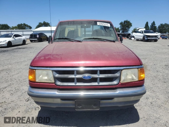 1994 Ford Ranger Splash with VIN 1FTCR10A2RPC20844, listed as a Copart auction lot 53925315 with 176,899 mi miles and Clean title. Bid and sale history available at DreamBid. Image 5.