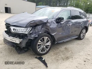 2018 Acura MDX Technology z VIN 5J8YD4H59JL028430, wystawiony jako Copart lot #56413825 z przebiegiem 50 208 mil mil oraz Szkoda całkowita • Salvage title. Historia ofert i sprzedaży dostępna na DreamBid. Obrazek 1.