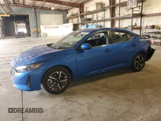 2024 Nissan Sentra SV with VIN 3N1AB8CV9RY374987, listed as a Copart auction lot 63764185 with 18,352 mi miles and Clean title. Bid and sale history available at DreamBid. Image 1.