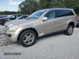 2007 Mercedes-Benz GL-Class with VIN 4JGBF71E17A141735, listed as a Copart auction lot 76961374 with 217,624 mi miles and Salvage Title. Bid and sale history available at carsss.com. Image 1.