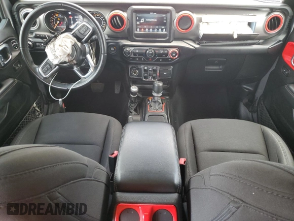 2020 Jeep Wrangler Unlimited Sahara z VIN 1C4HJXEN3LW184557, wystawiony jako Copart lot #54826075 z przebiegiem 50 785 mil mil oraz Szkoda całkowita • Salvage title. Historia ofert i sprzedaży dostępna na DreamBid. Obrazek 8.