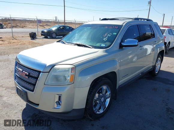 2013 GMC Terrain SLT with VIN 2GKALUEK8D6201692, listed as a IAAI auction lot 41436773 with 108,964 mi miles and . Bid and sale history available at carsss.com. Image 2.