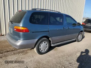 2000 Toyota Sienna CE with VIN 4T3ZF19C1YU285114, listed as a Copart auction lot 87158574 with 267,168 mi miles and Salvage Title. Bid and sale history available at carsss.com. Image 3.