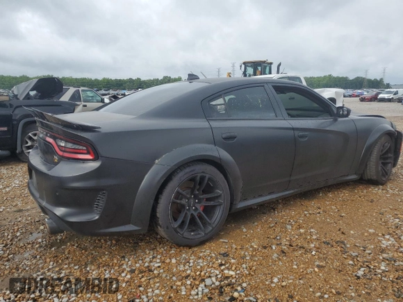 2019 Dodge Charger Scat Pack z VIN 2C3CDXGJ1KH604359, wystawiony jako Copart lot #60796535 z przebiegiem 65 418 mil mil oraz Szkoda całkowita • Salvage title. Historia ofert i sprzedaży dostępna na DreamBid. Obrazek 3.