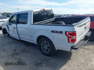 2019 Ford F-150 XL with VIN 1FTEW1E5XKKD48460, listed as a IAAI auction lot 41434707 with 98,431 mi miles. Bid and sale history available at carsss.com. Image 3.