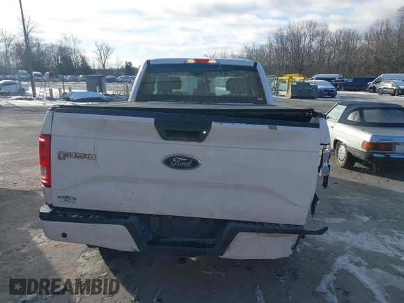 2017 Ford F-150 XL with VIN 1FTEX1EP1HKC49713, listed as a IAAI auction lot 41231172 with 250,679 mi miles. Bid and sale history available at carsss.com. Image 16.
