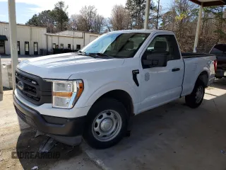 2021 Ford F-150 XL with VIN 1FTMF1C51MKE44107, listed as a Copart auction lot 46626895 with 42,060 mi miles and Clean title. Bid and sale history available at DreamBid. Image 1.