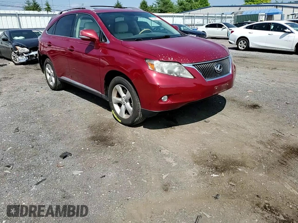 2010 Lexus RX 350 with VIN 2T2BK1BA6AC077960, listed as a Copart auction lot 60544575 with 235,554 mi miles and Salvage title. Bid and sale history available at DreamBid. Image 14.