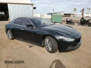 2016 Maserati Ghibli S with VIN ZAM57RSA8G1169744, listed as a Copart auction lot 68233953 with 73,376 mi miles. Bid and sale history available at carsss.com. Image 4.