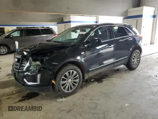 2019 Cadillac XT5 Luxury AWD with VIN 1GYKNDRS7KZ232545, listed as a Copart auction lot 61913055 with 103,380 mi miles and Salvage title. Bid and sale history available at DreamBid. Image 1.