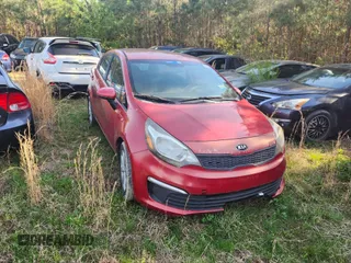 2017 Kia Rio LX with VIN KNADM4A34H6016326, listed as a IAAI auction lot 41897490 with 1 mi miles. Bid and sale history available at carsss.com. Image 6.