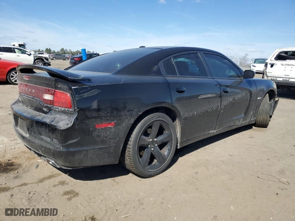 2014 Dodge Charger RT Plus with VIN 2C3CDXCT9EH341114, listed as a Copart auction lot 47087255 with 121,674 mi miles and Salvage Title. Bid and sale history available at carsss.com. Image 3.