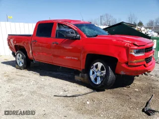 2018 Chevrolet Silverado 1500 Custom with VIN 3GCUKPEC5JG545132, listed as a Copart auction lot 47391655 with 60,290 mi miles and Non Repairable. Bid and sale history available at carsss.com. Image 4.