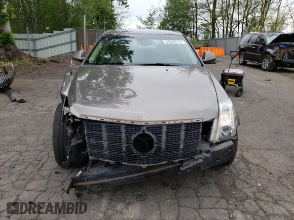 2012 Cadillac CTS Performance with VIN 1G6DM5E30C0126016, listed as a Copart auction lot 54589015 with 40,071 mi miles and Salvage title. Bid and sale history available at DreamBid. Image 5.