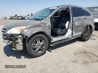 2011 Honda CR-V EX-L with VIN 5J6RE4H70BL039281, listed as a Copart auction lot 52609805 with 267,330 mi miles and Salvage Title. Bid and sale history available at carsss.com. Image 1.