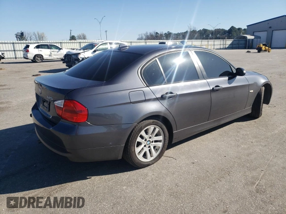 2006 BMW 3 Series 325i with VIN WBAVB13546KX65171, listed as a Copart auction lot 48772095 with 114,806 mi miles and Salvage Title. Bid and sale history available at carsss.com. Image 3.