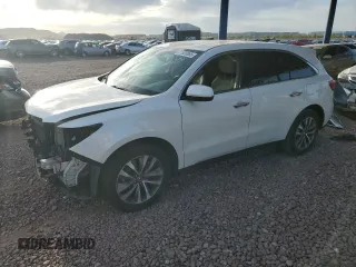 2016 Acura MDX w/Tech with VIN 5FRYD4H41GB042385, listed as a Copart auction lot 51520865 with 70,504 mi miles and Salvage Title. Bid and sale history available at carsss.com. Image 1.
