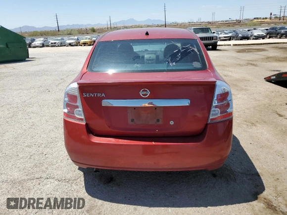 2012 Nissan Sentra S with VIN 3N1AB6AP2CL679079, listed as a Copart auction lot 62268005 with Not provided miles and Clean title. Bid and sale history available at DreamBid. Image 6.