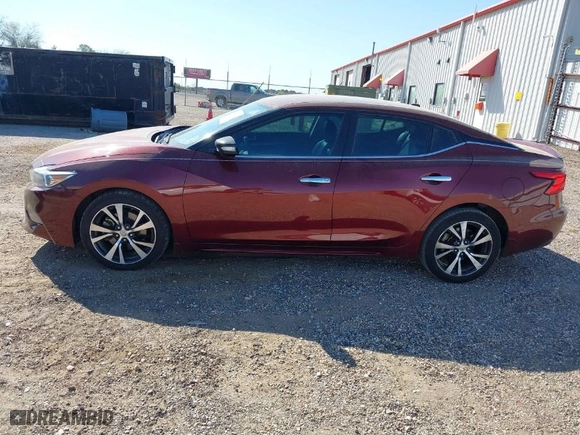 2016 Nissan Maxima 3.5 Platinum with VIN 1N4AA6AP1GC416590, listed as a IAAI auction lot 41817288 with 248,514 mi miles. Bid and sale history available at carsss.com. Image 15.