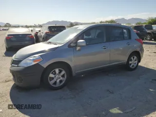 2007 Nissan Versa SL with VIN 3N1BC13E17L385615, listed as a Copart auction lot 59201535 with 157,303 mi miles and Salvage title. Bid and sale history available at DreamBid. Image 1.