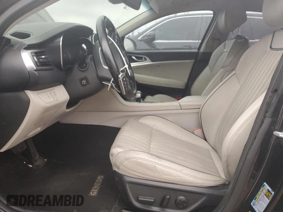 2019 Genesis G70 Advanced z VIN KMTG34LA4KU016698, wystawiony jako Copart lot #44620145 z przebiegiem 101 350 mil mil oraz Szkoda całkowita • Salvage title. Historia ofert i sprzedaży dostępna na DreamBid. Obrazek 7.