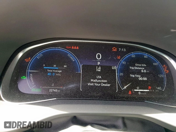 2023 Toyota Venza LE z VIN JTEAAAAH6PJ150805, wystawiony jako Copart lot #56855805 z przebiegiem 22 745 mil mil oraz Szkoda całkowita • Salvage title. Historia ofert i sprzedaży dostępna na DreamBid. Obrazek 9.